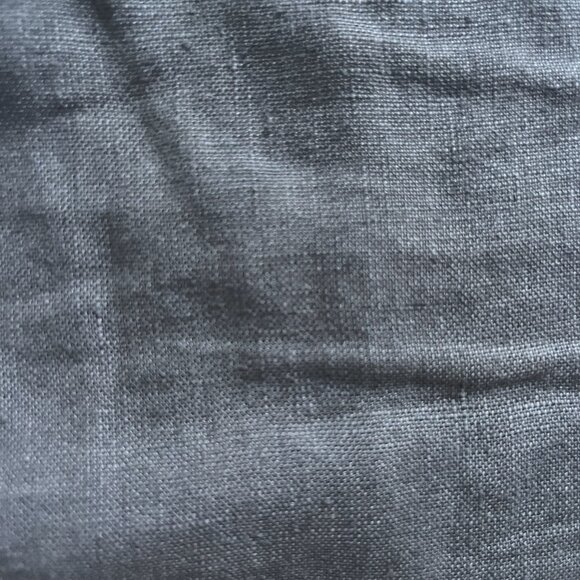 Wrap London 100% Linen Tapered Trousers Olive Green Utility Style Size 8 - Picture 5 of 10